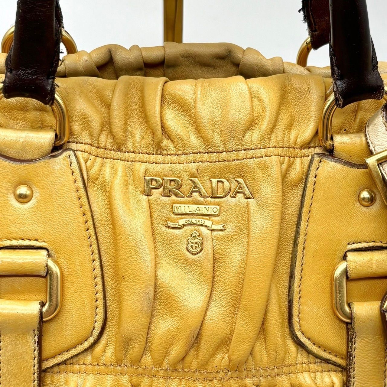 コレクション ✨格安✨ PRADA プラダ 2way ギャザー ショルダーバッグ