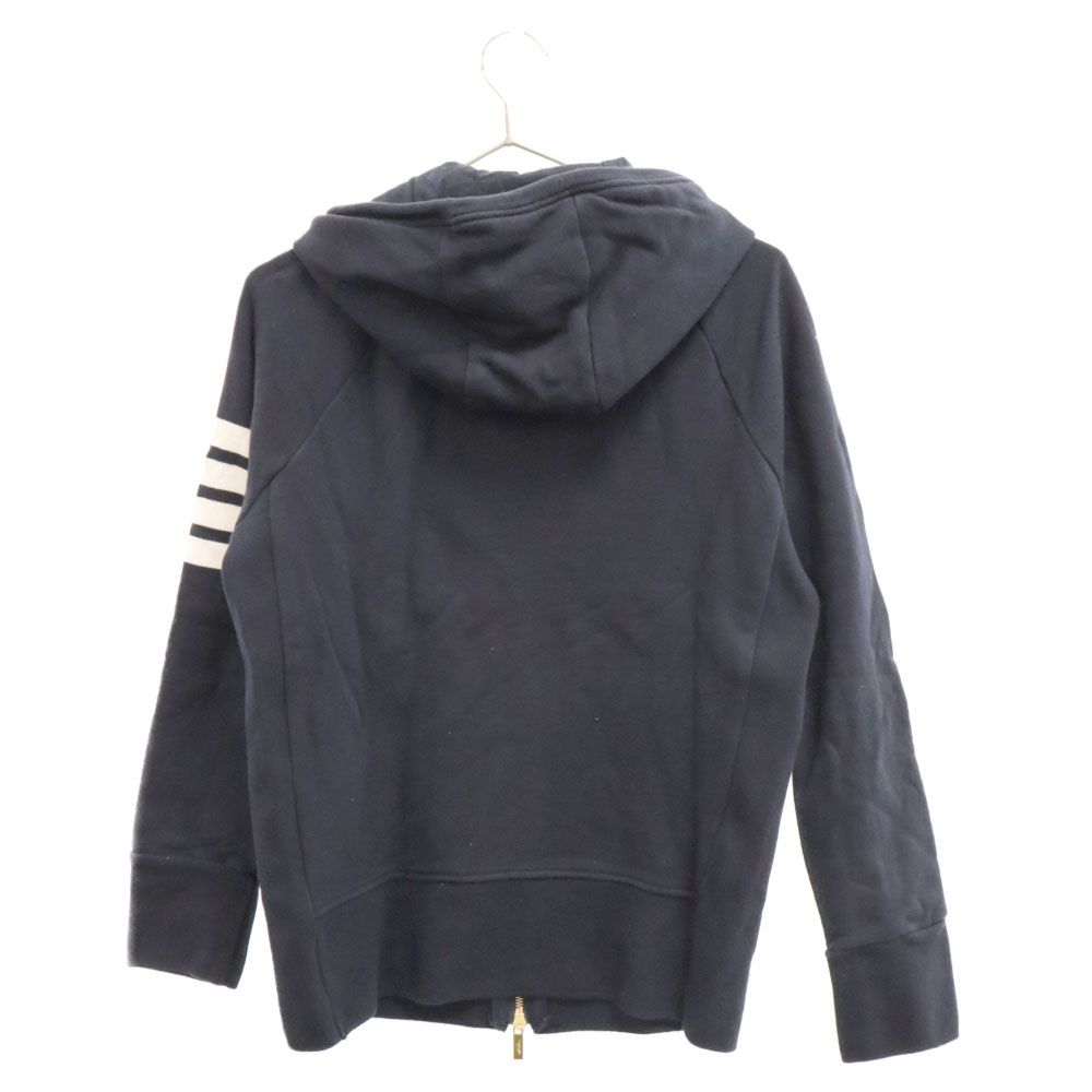 THOM BROWNE (トムブラウン) 4BAR ZIP UP HOODIE アーム4バー
