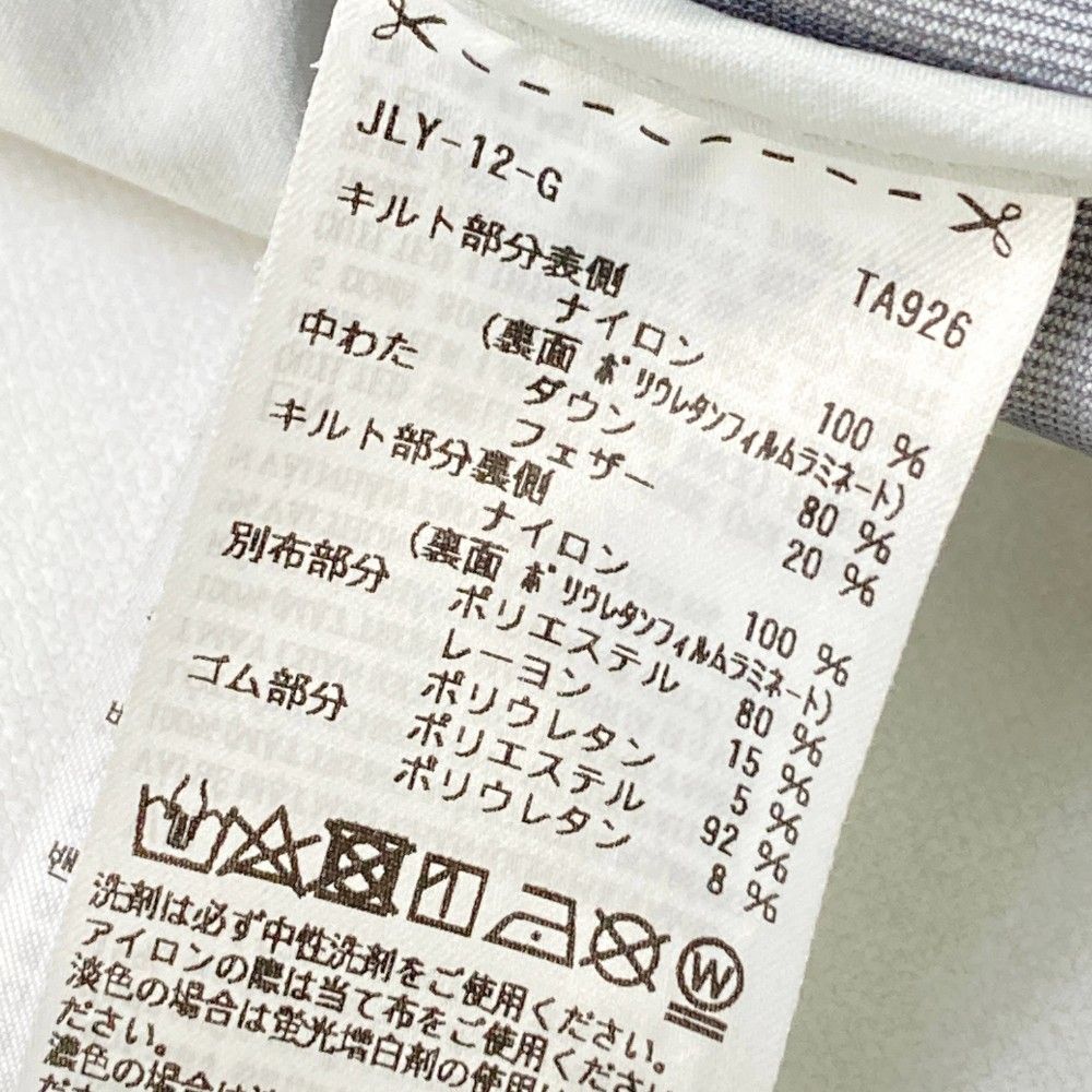 美品TaylorMade ダウンベスト グレー　サイズO サイズ：O TAYLOR MADE テーラーメイド ダウンベスト グレー系