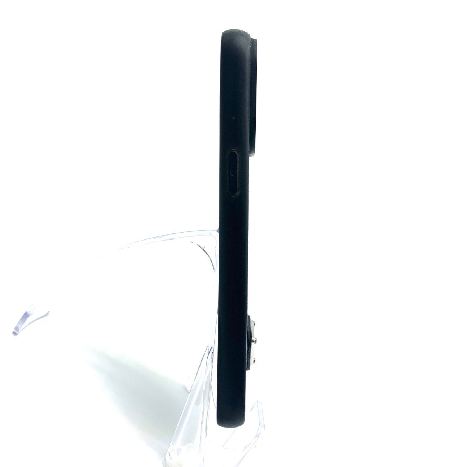 【美品✨】PRADA iPhone14promax スマホケース 三角ロゴ 黒 プラダ iPhone14Proケース 三角ロゴ サフィアーノレザー