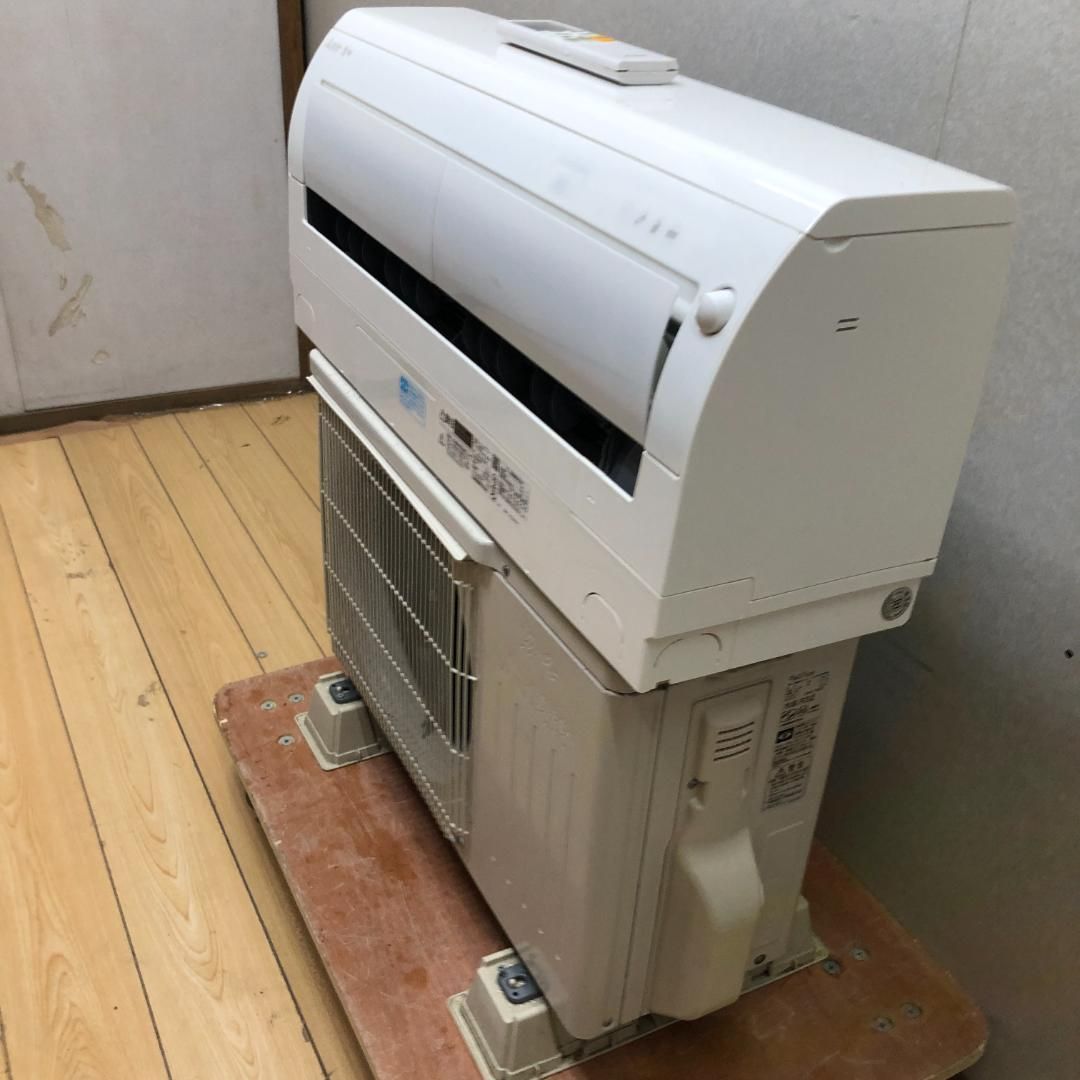 三菱電機 MITSUBISHI 霧ヶ峰 エアコン おもに6畳用 6畳～9畳 2.2kW フィルターおそうじメカ 内部乾燥 MSZ-R2220-W 2020年製 88112-1-050
