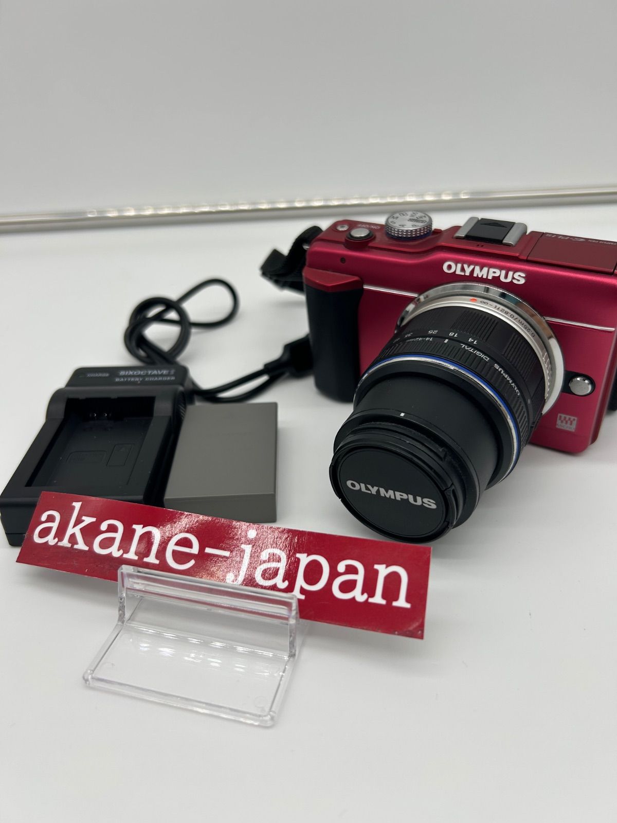 オリンパス PEN E-PL1 12.3メガピクセル デジタルカメラ M.zuikoデジタルレンズ付き