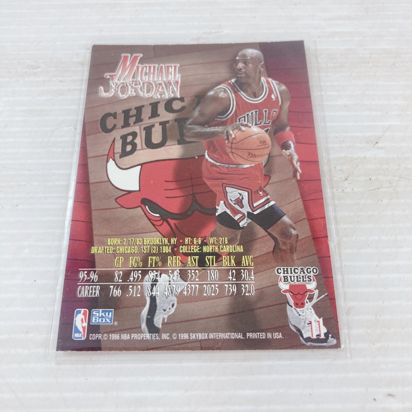 NBA SKYBOX 1996 マイケルジョーダン トレーディングカード トレカ 