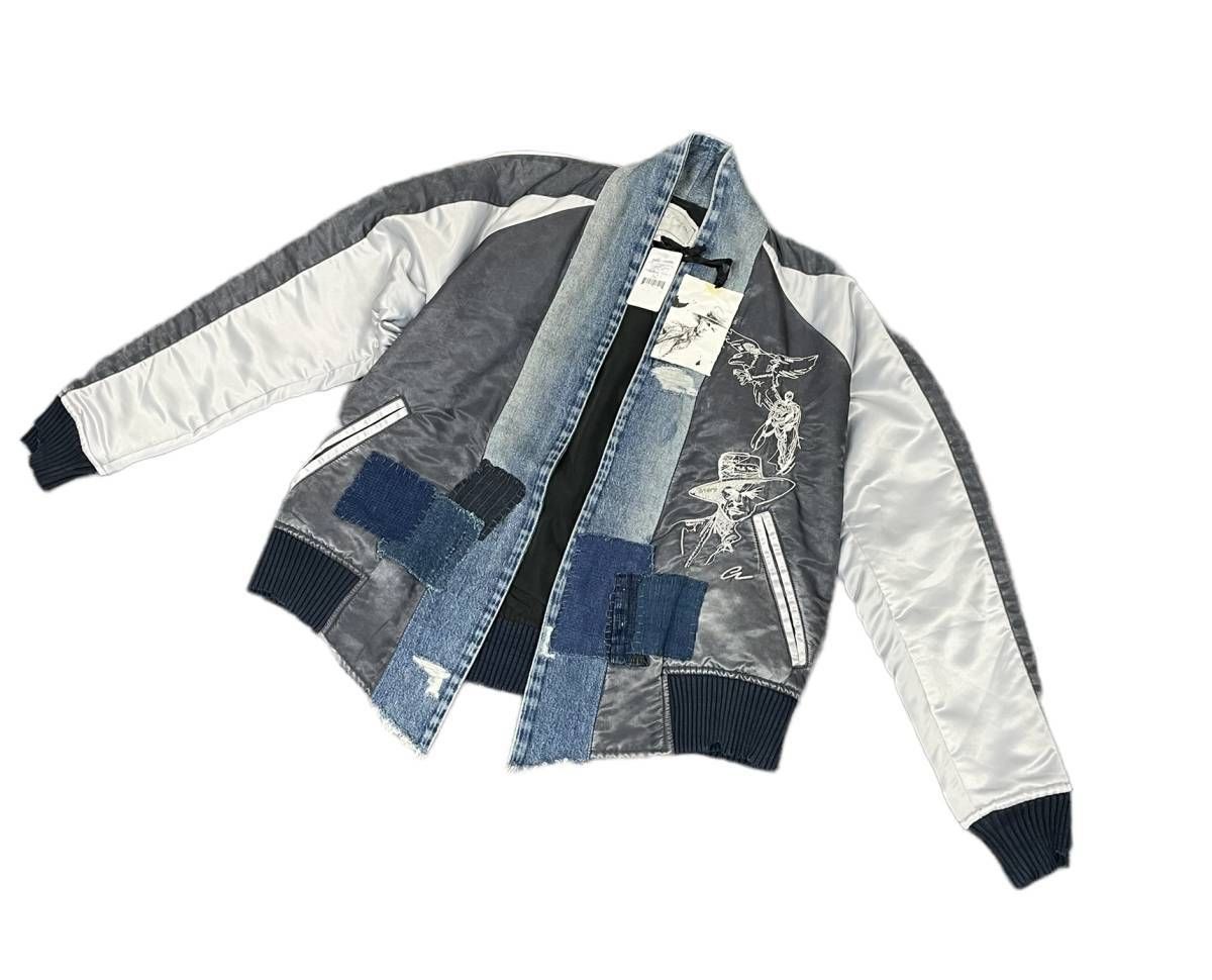 GREG LAUREN WASHED SAT IN SOWEIR KIMONO - メルカリ