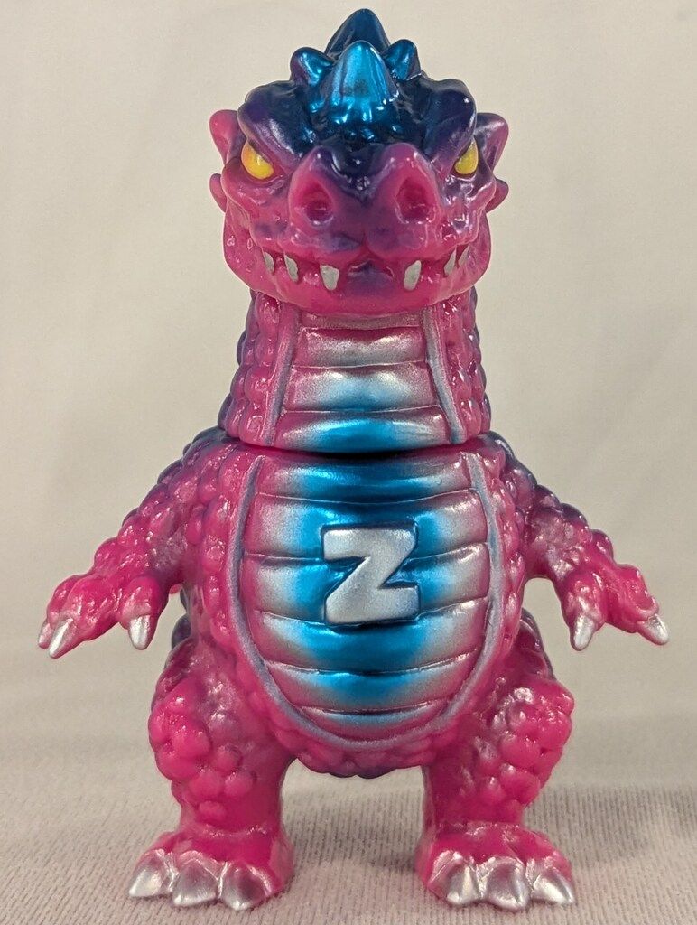 CHOKEHAZARD Mini Z-Kaiju - Kaijin Pendant SET 水色成型