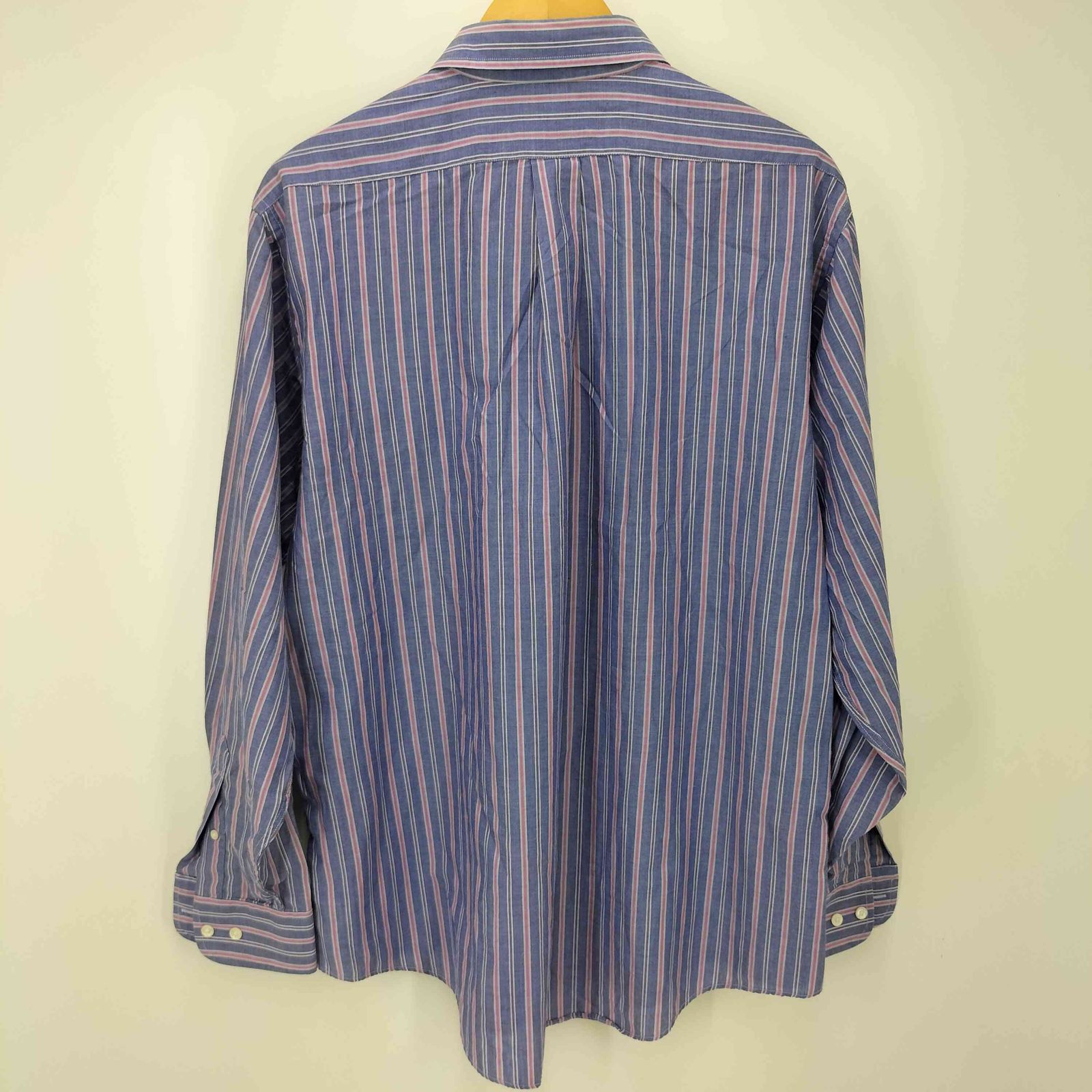 Abercrombie & Fitch ストライプ 半袖シャツ XL クラフトアンドバロー Croft＆Barrow 90S 緑タグ ストライプ