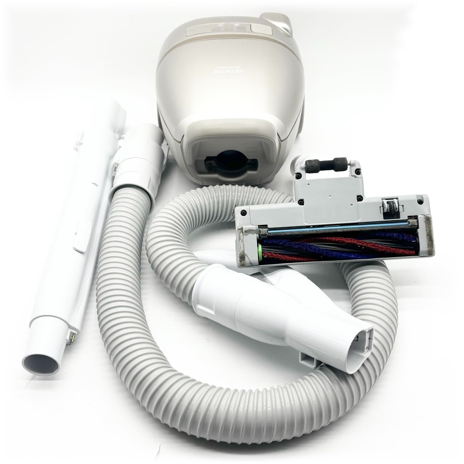 日立 HITACHI 掃除機 紙パック式 CV-KP300L N ライトゴールド 日本製 強烈パワー650W 小型 軽量 自走式 ○1289