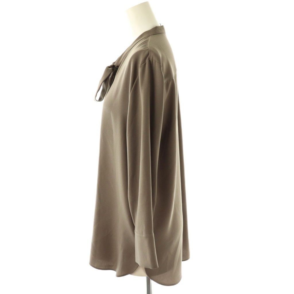 セオリー Theory 23SS Prime GGT Tie Blouse ボウタイブラウス