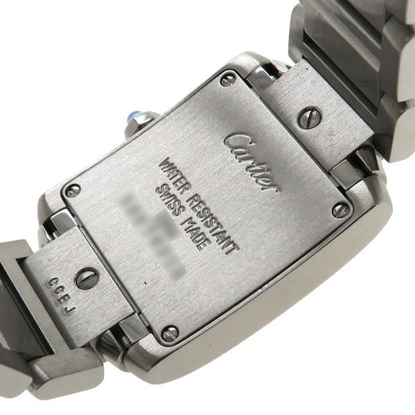 カルティエ タンクフランセーズSM W:20×H:25mm W51008Q3 レディース  