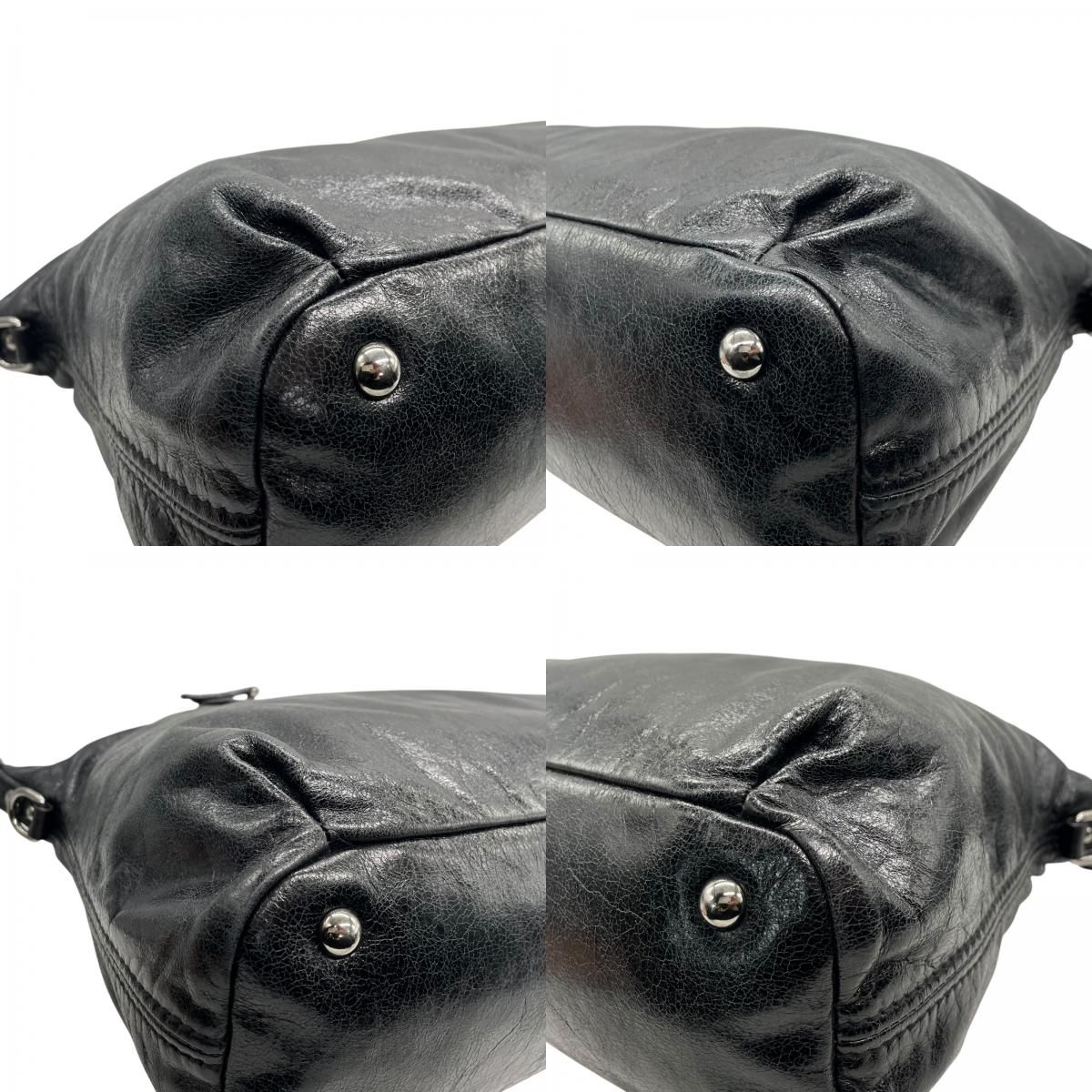 miu miu ミュウミュウ 2WAY ハンドバッグ ショルダーバッグ 黒  