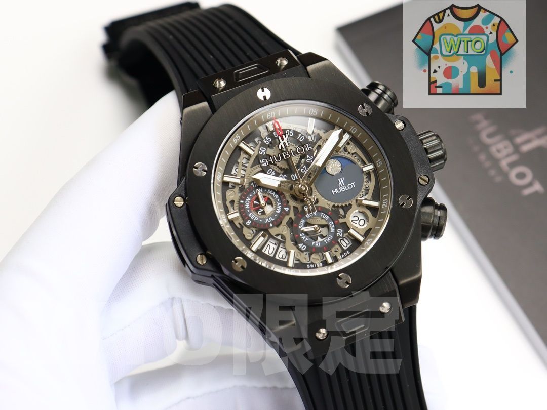 今日 HUBLOT ユブロ ビッグバン 日本製VKクォーツムーブメントを搭載-WTO輸入2