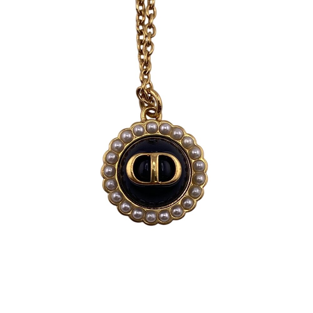 クリスチャンディオール Christian Dior ネックレス CDロゴ Petit CD