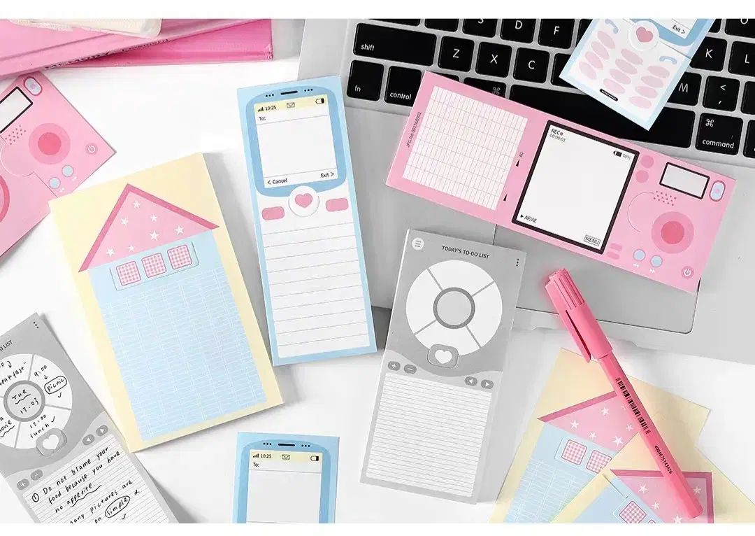 メモ用紙 フォルダホン ミュージックプレイヤー リバーシブル メモ用紙