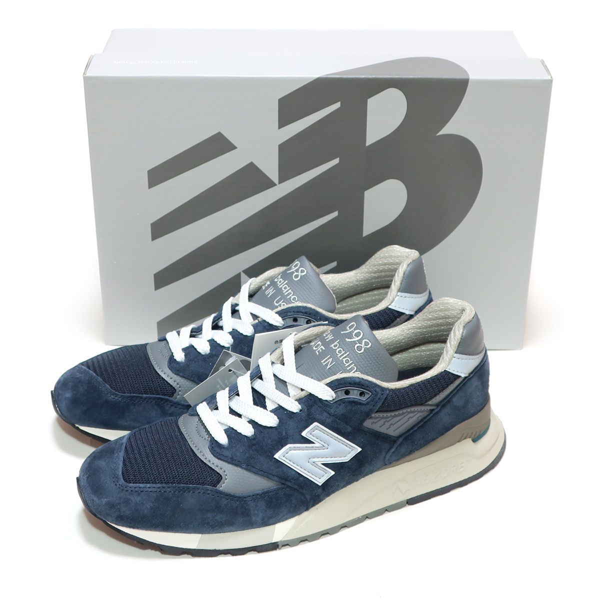 NEW BALANCE U998NV NAVY SUEDE MADE IN USA ( ニューバランス 998 