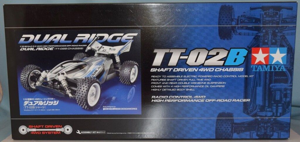 タミヤ 1|10電動RC 4WDレーシングバギー デュアルリッジ TT-02Bシャーシ 58596