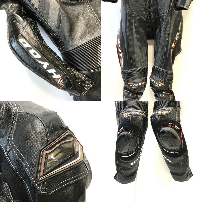 HYOD レーシングスーツ 革ツナギ　　サイズLw HYODレーシングレザースーツ サイズ確認用サンプルスーツ