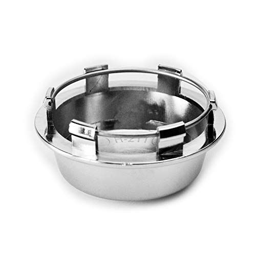 ホイールセンターキャップ 外径 74mm 内径 65mm シルバー ABS