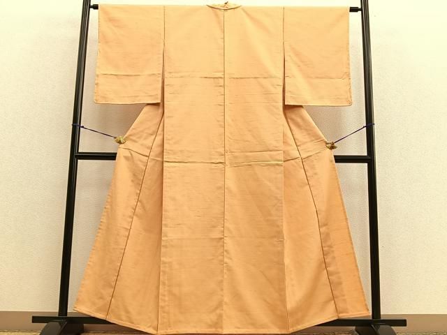 単衣 上質な紬 褐色（あおきGallery – 銀座きもの青木）