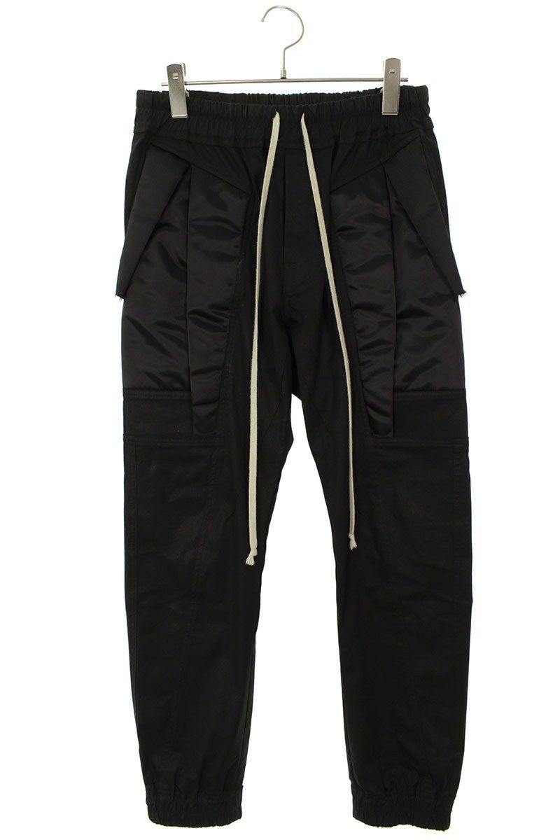未使用 ブラック ジョガー　パンツ リックオウエンス　完売品　希少 リックオウエンス Rick Owens 2023AW LUXOR期 CARGO BELAS PANTS