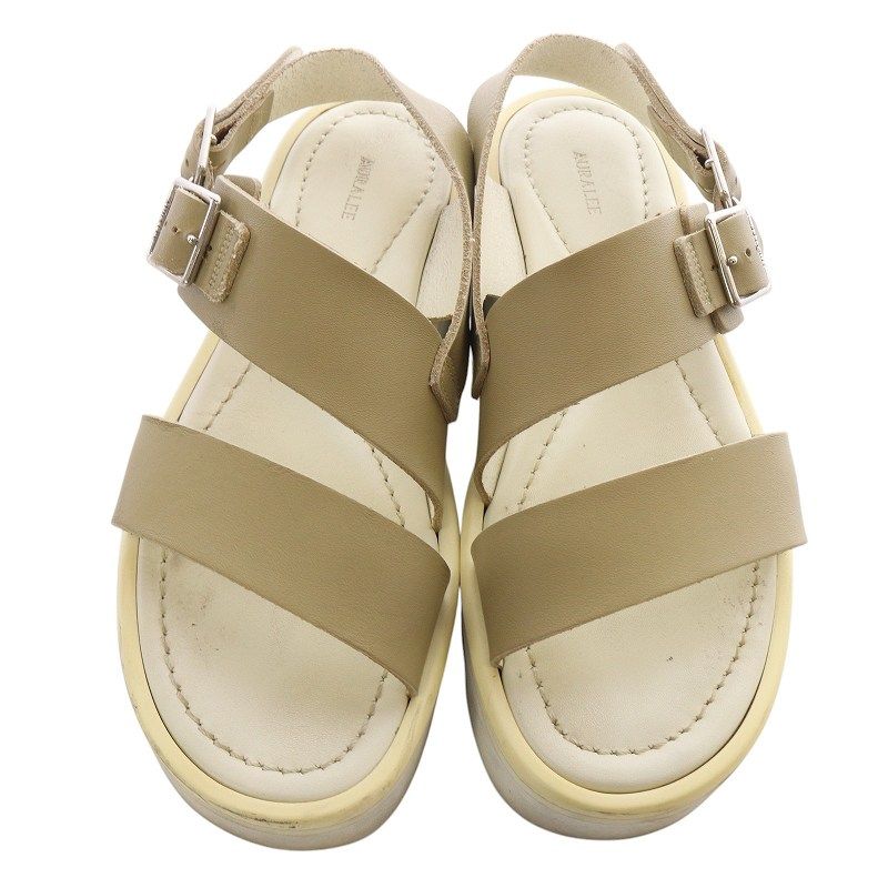 オーラリー AURALEE LEATHER BELT SANDALS サンダル ストラップ 5 23cm 