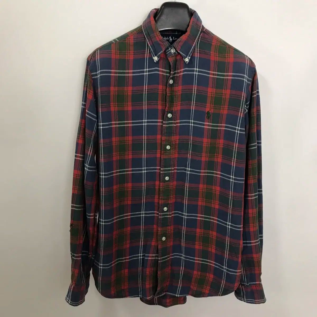 【雷市場（ポンジャン）商品韓国直送】 ポロ Ralph Lauren(ラルフローレン) クラシックフィット ヴィンテージ シャツ チェック柄 100
