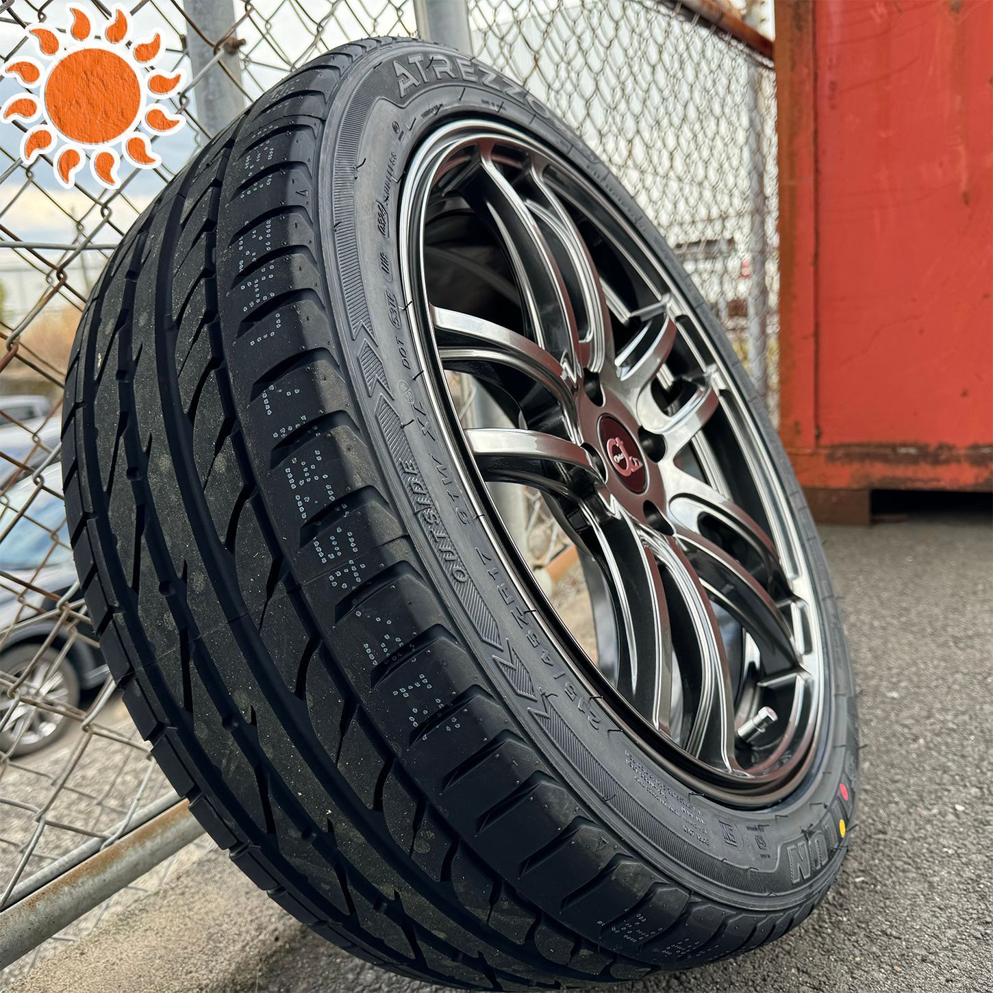 新品 夏タイヤセット MINI ミニ R50 R55 R56 R57 R58 R59 ホイール 