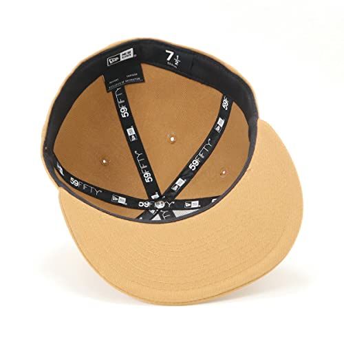 [ニューエラ] キャップ CAP 59FIFTY ベーシック 無地 ウィート 8 5950 BASIC WHE SWHI