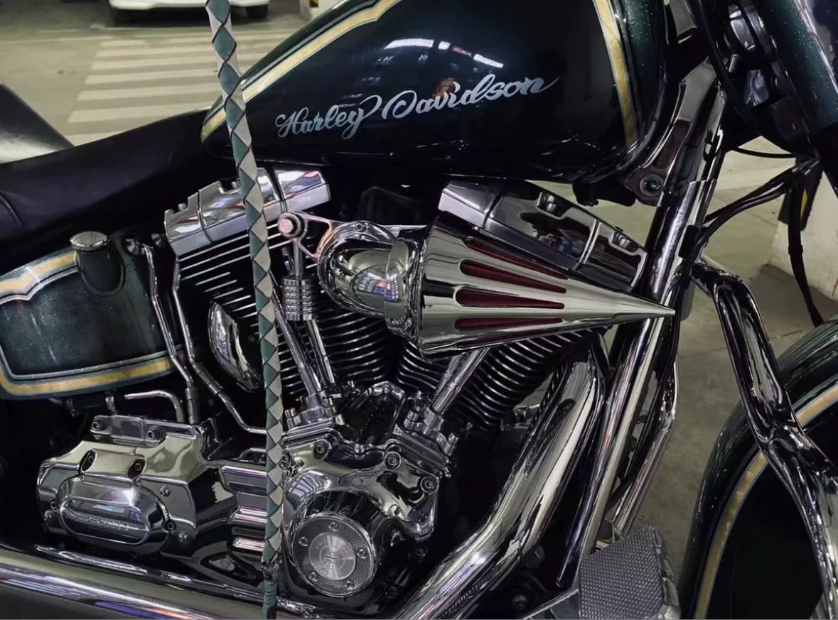 ハーレー ソフトテイル 豪雅継承者 ファットボーイ 司令官 ブレイク