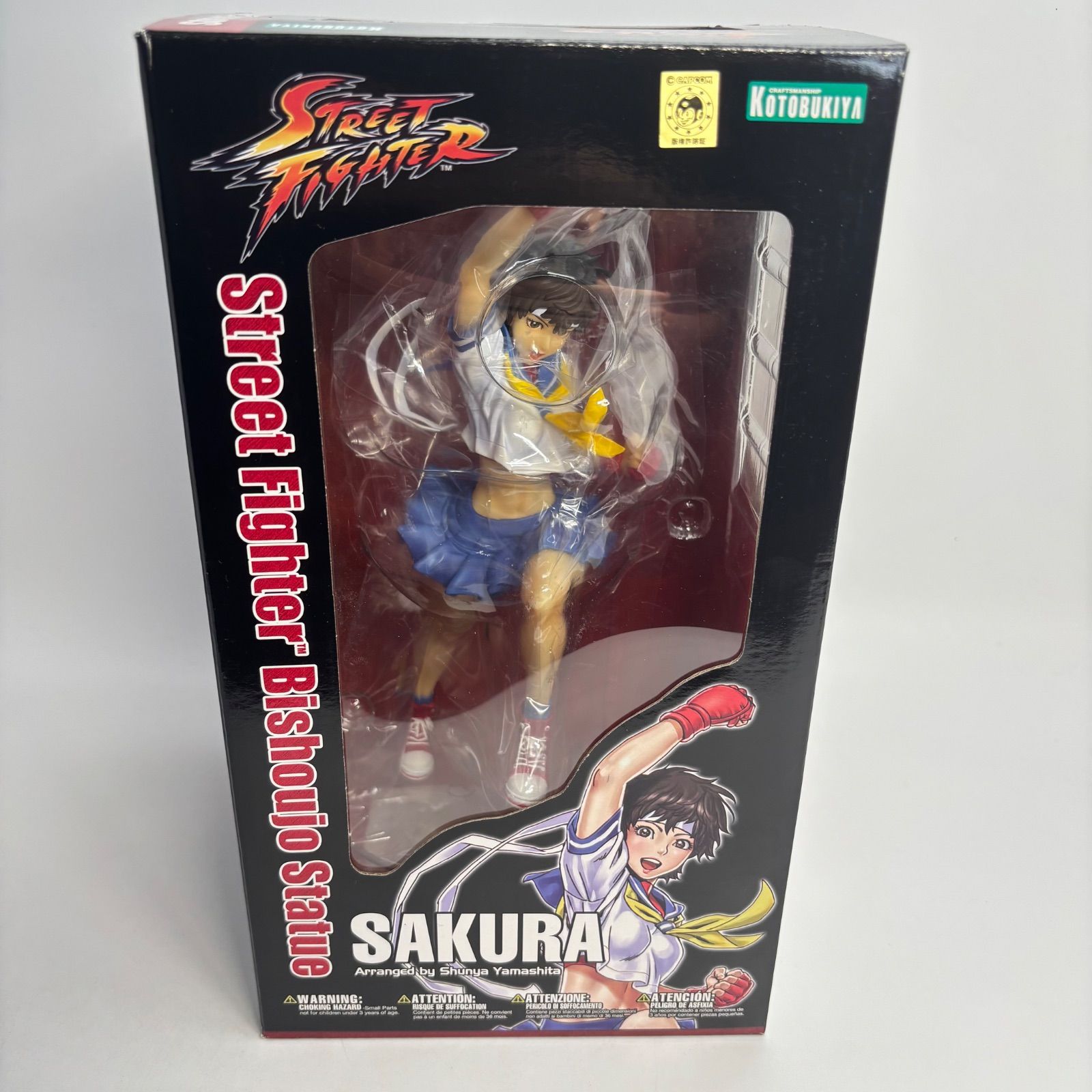ストリートファイター　美少女　春日野さくら　コトブキヤ Amazon | コトブキヤ STREET FIGHTER美少女 さくら 1/7スケール PVC製