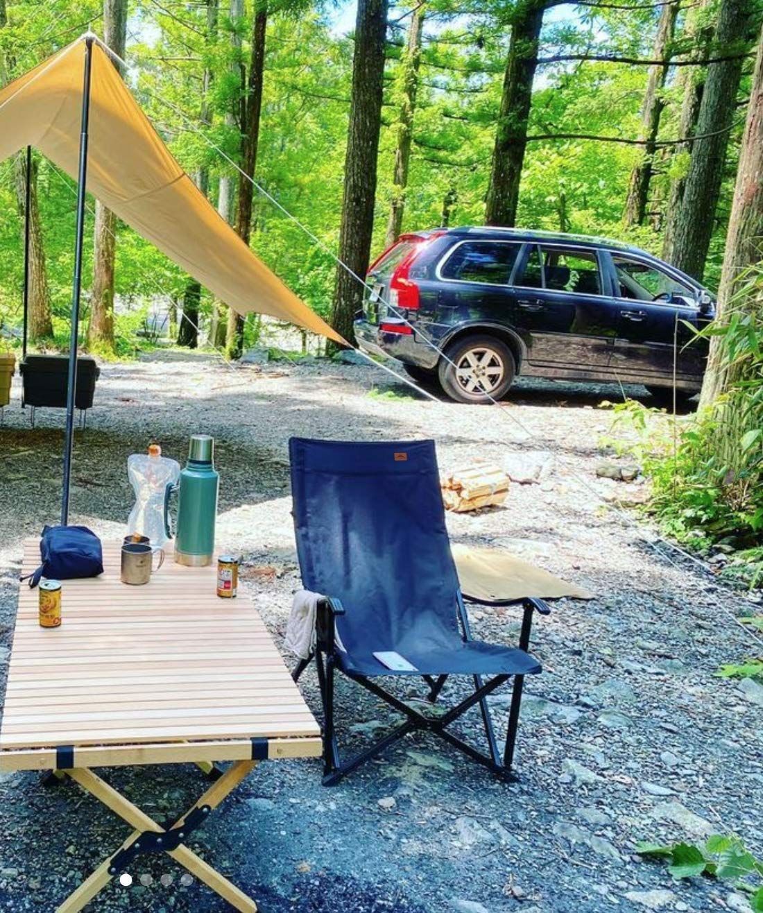 キャンピングムーンCAMPING MOON リラックス ローチェア 2脚セット