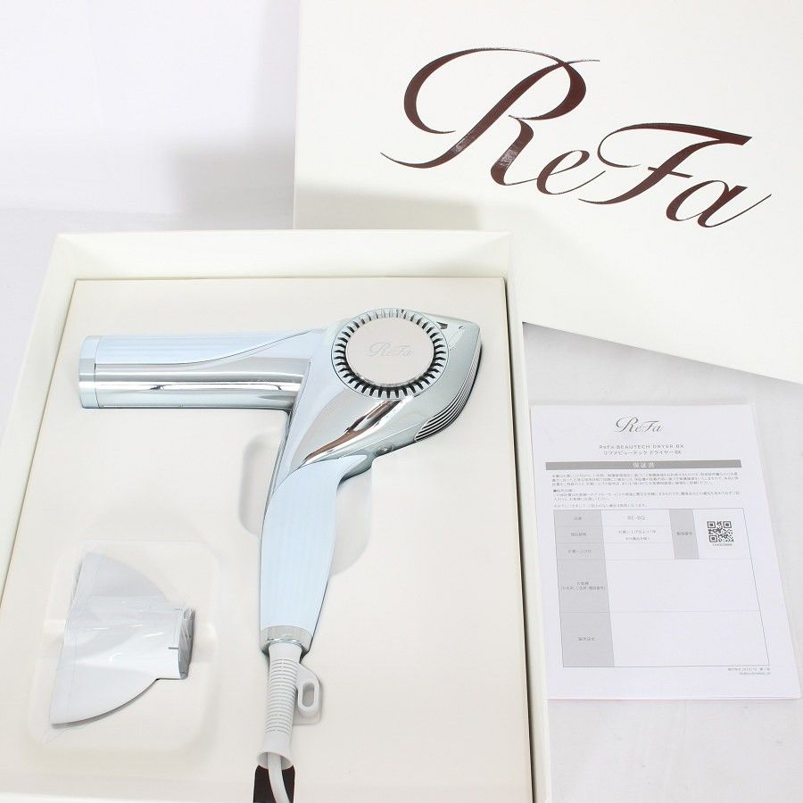 未使用品）ReFa ヘアドライヤー BEAUTECH DRYER BX MTG REBQ02A ReFa BEAUTECH DRYER BX ホワイト | ヤマダウェブコム