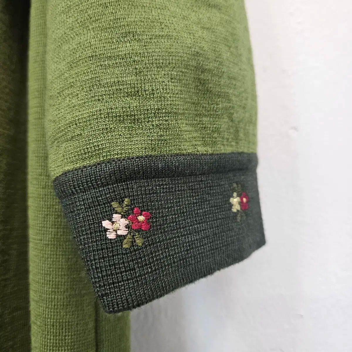 刺しゅう入りニットドレス ボレロセット
