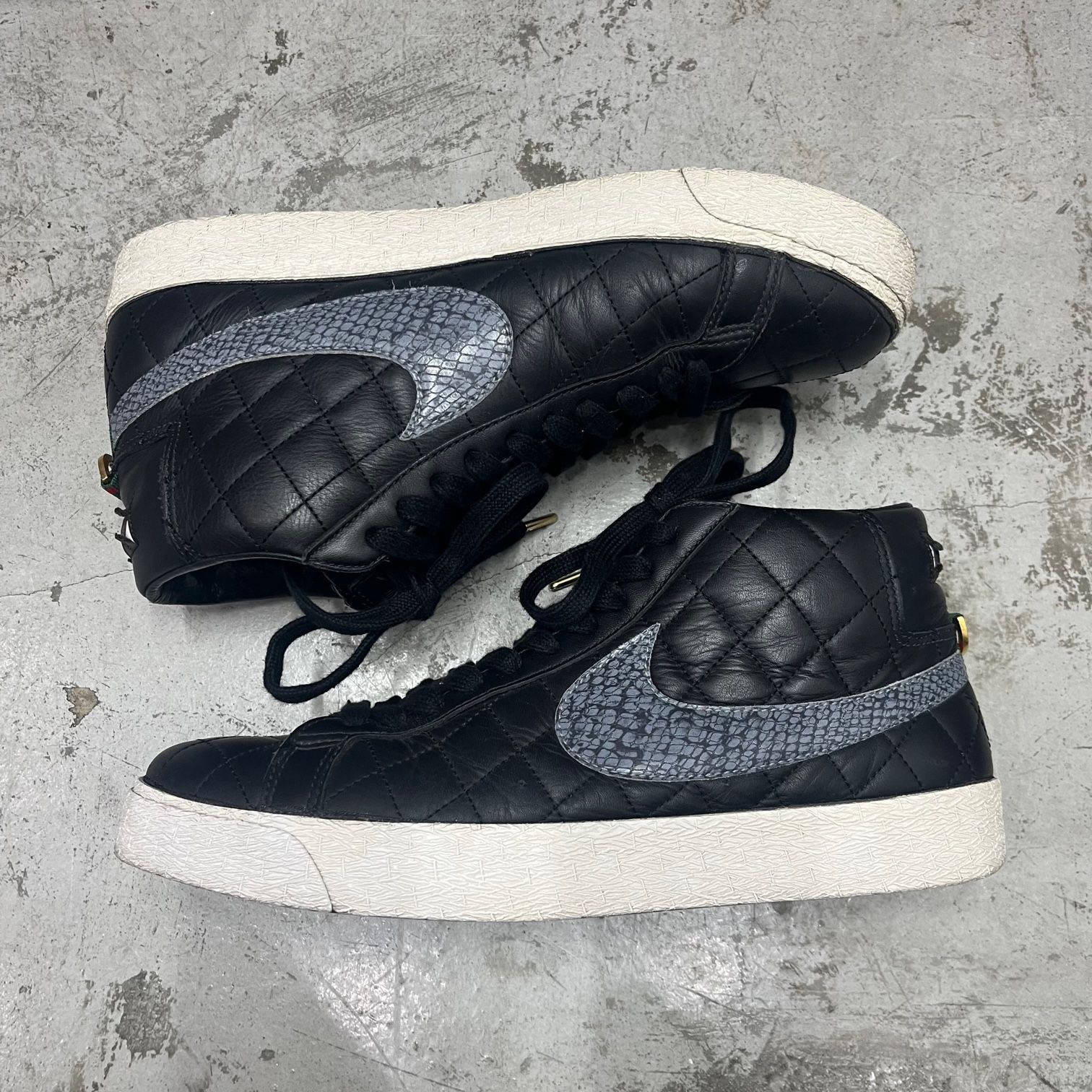 cc出品 Nike Supreme x Blazer SB Sail 2006 Size 9.5 Used 313962-121
