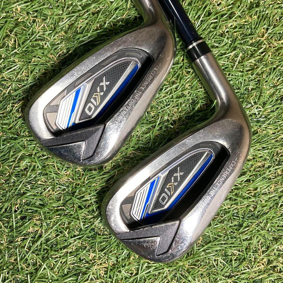 レフティ　ゼクシオ12 アイアン5本　MP1200 XXIO 左 ゼクシオ 12 アイアン(5本セット)(ネイビー) MP1200カーボン レフティ