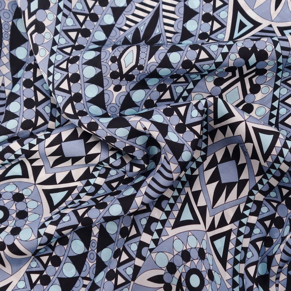 EMILIO PUCCIワンピース 極美品 エミリオプッチ EMILIO PUCCI ワンピース ロングスリーブ 総