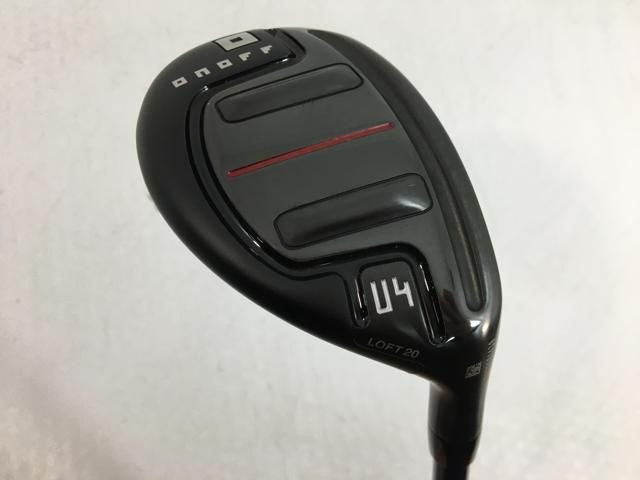 【中古ゴルフクラブ】【美品】ダイワ(グローブライド) ONOFF ユーティリティ ウィングス 赤(AKA) 2024 ツアーAD HY-65 U4【14日間返品OK】