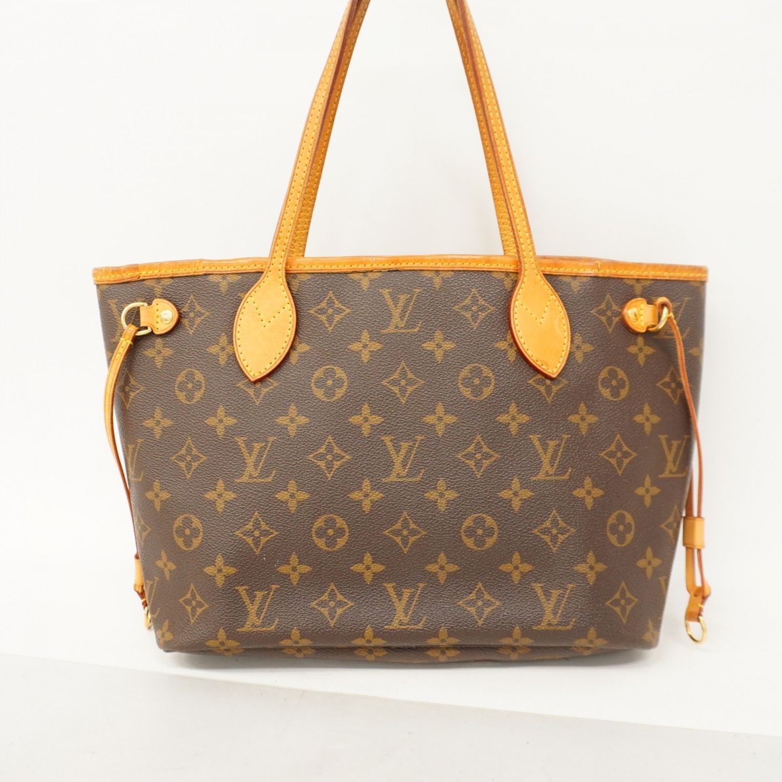 美品 ルイヴィトン ネヴァーフルPM モノグラム M40155 ハンドバッグ ルイ・ヴィトン LOUIS VUITTON ネヴァーフルPM M40155 ブラウン