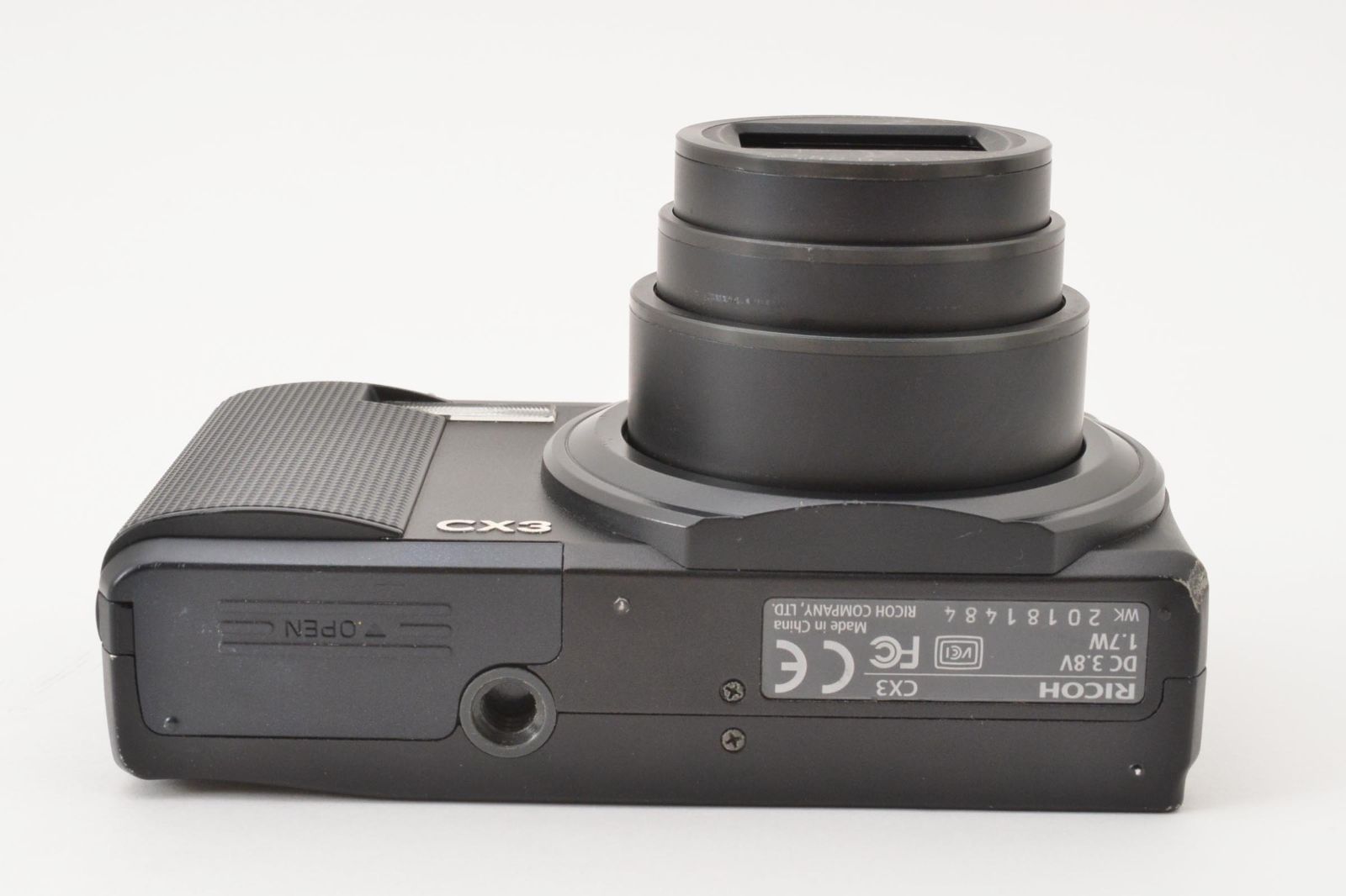 Ricoh CX3 ブラック コンパクトデジタルカメラ 10MP 光学10.7倍