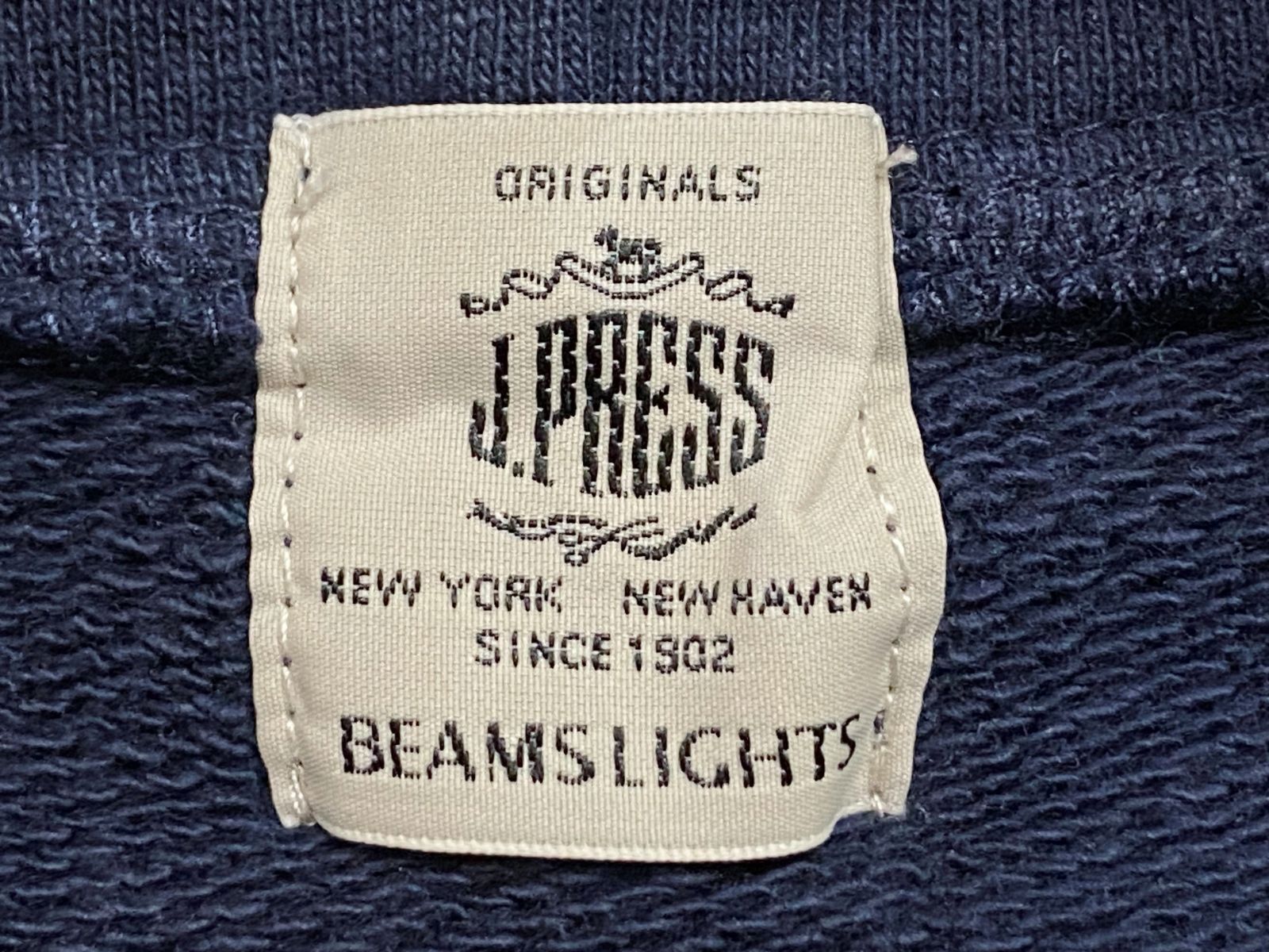 J.PRESS x BEAMS LIGHTS｜ジェイプレス ビームスライツ ハーフジップ 