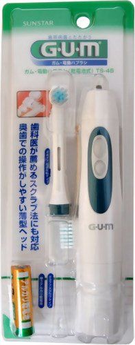 数量限定，豊富な GUM 電動ハブラシ TS-45 [スタンダードタイプ]　カラーアソート [単品] 電動歯ブラシ替えブラシ