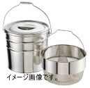 ミネックスメタル ステンバケット2 とんがり 荒目 15L V-1312C