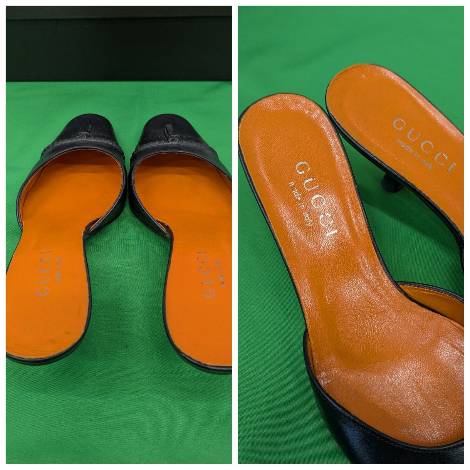 GUCCI】グッチ ミュール【23㎝】 - メルカリ