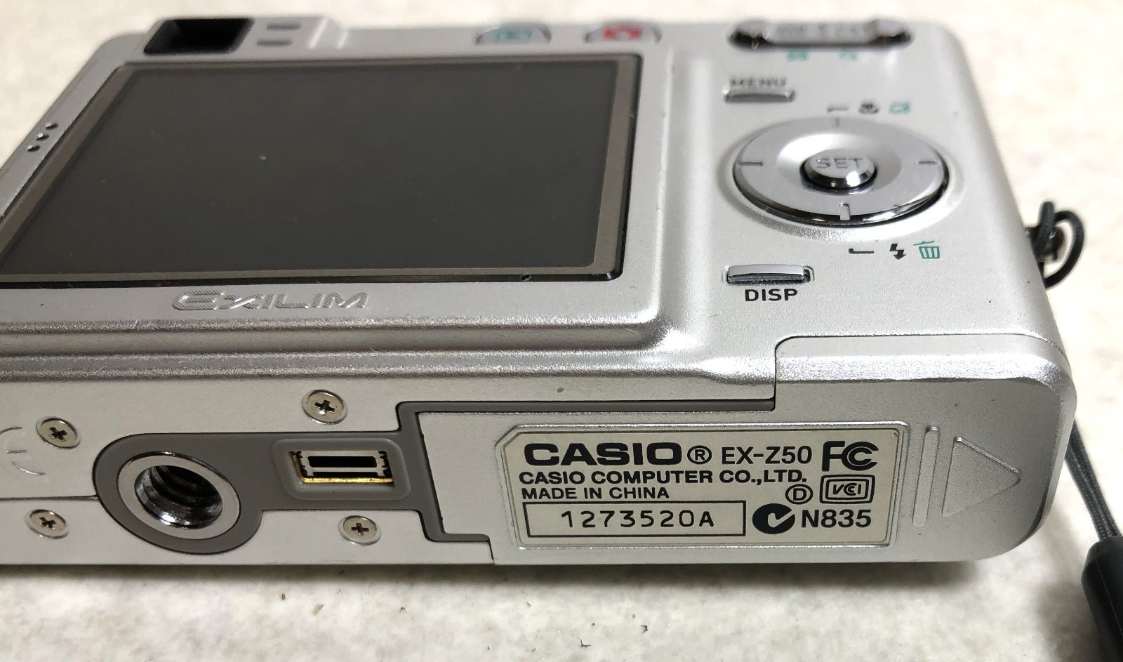 DH1191】動作確認済 カシオ EXILIM コンパクトデジタルカメラ EX-Z50