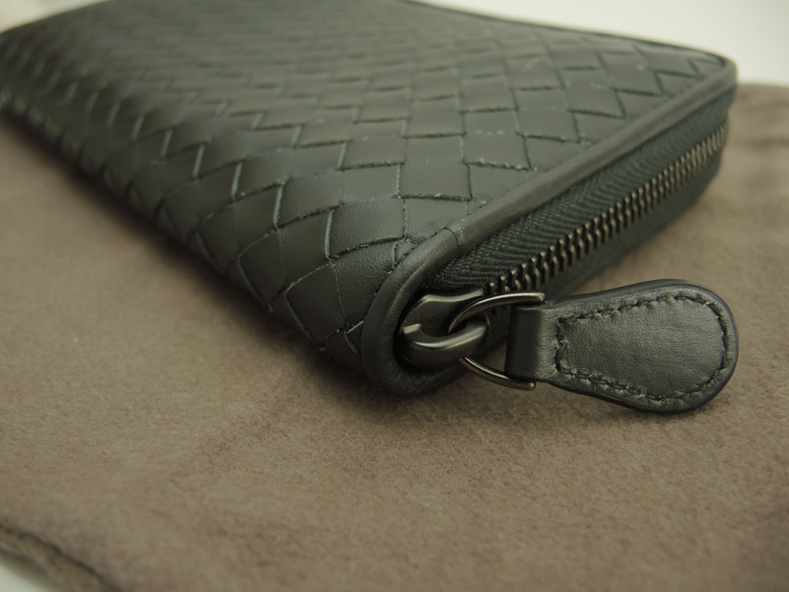 正規品 極美品 ボッテガ 二つ折り財布 イントレチャート ロングウォレット BOTTEGA VENETA レア美品 ボッテガ ヴェネタ イントレチャート