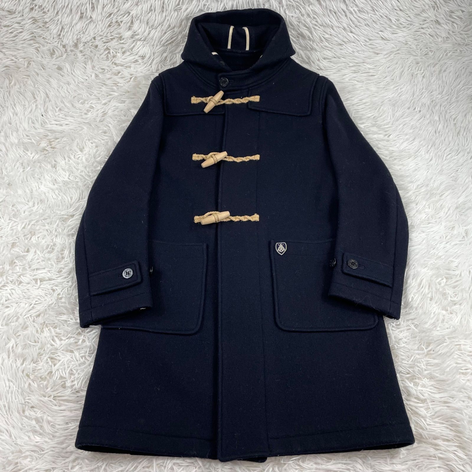 ORCIVALダッフルコート M?L サイズ14 メルトンコート ロングコート