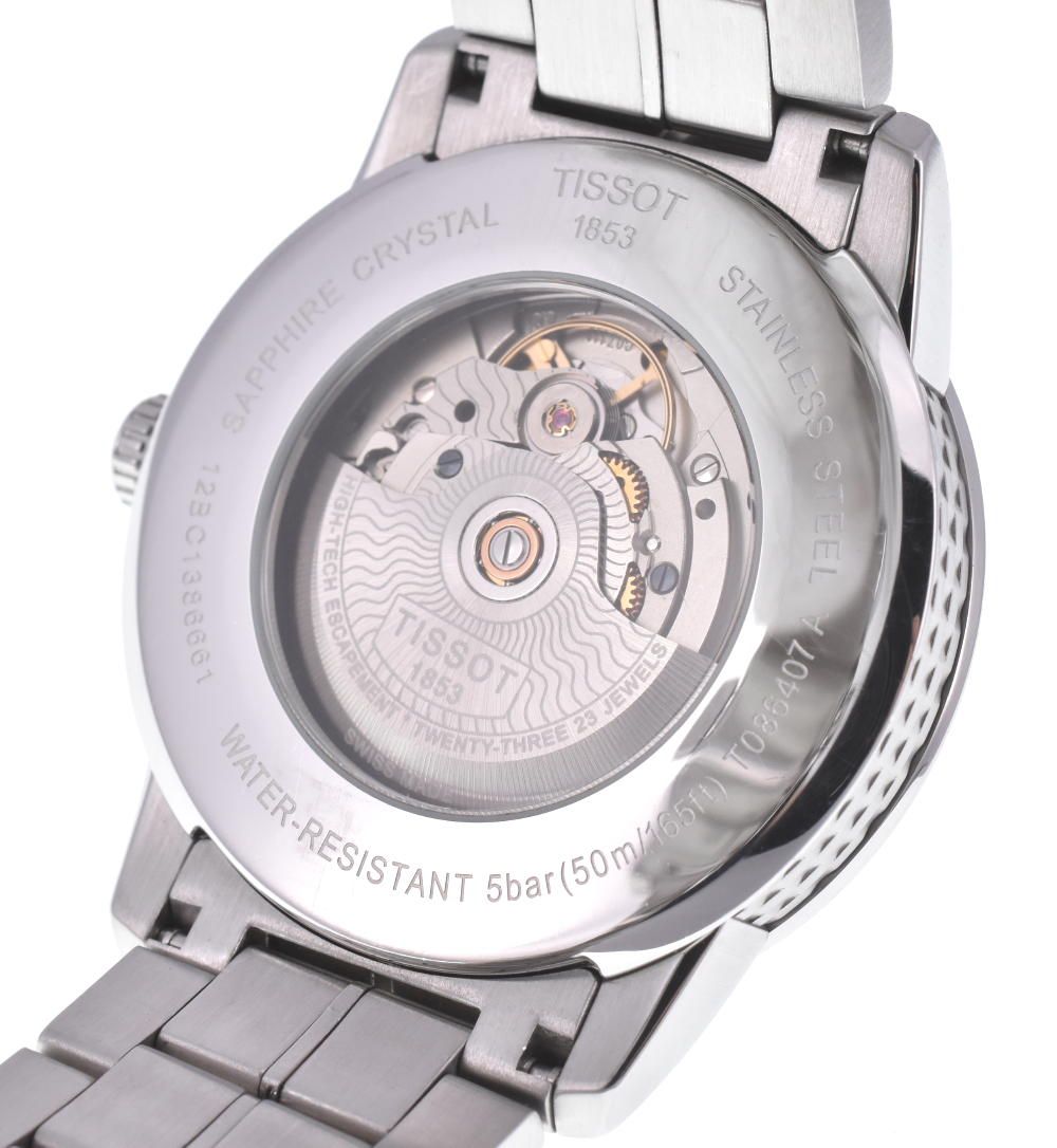 1円～ ティソ 時計 T085407A パワーマチック80 自動巻き AT デイト メンズ 裏スケ(v0048506000) ティソ TISSOT T085407A パワーマチック80 デイト 自動巻き メンズ