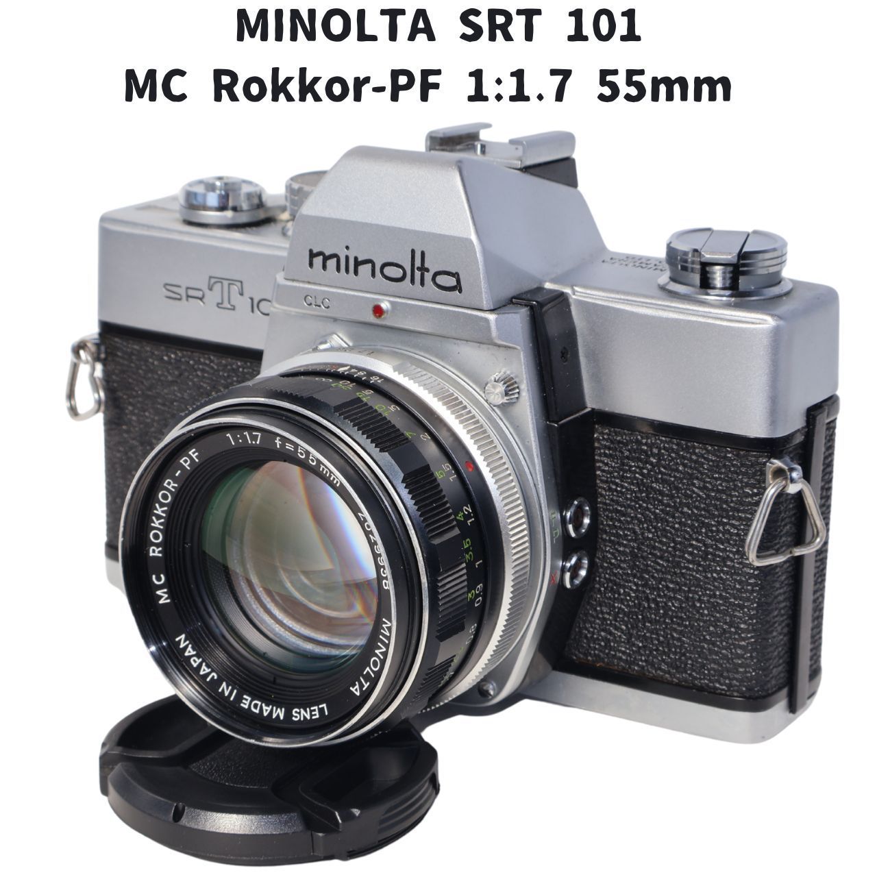 ミノルタ SRT 101 + MC Rokkor-PF 1:1.7 55mm 整備済 - メルカリ