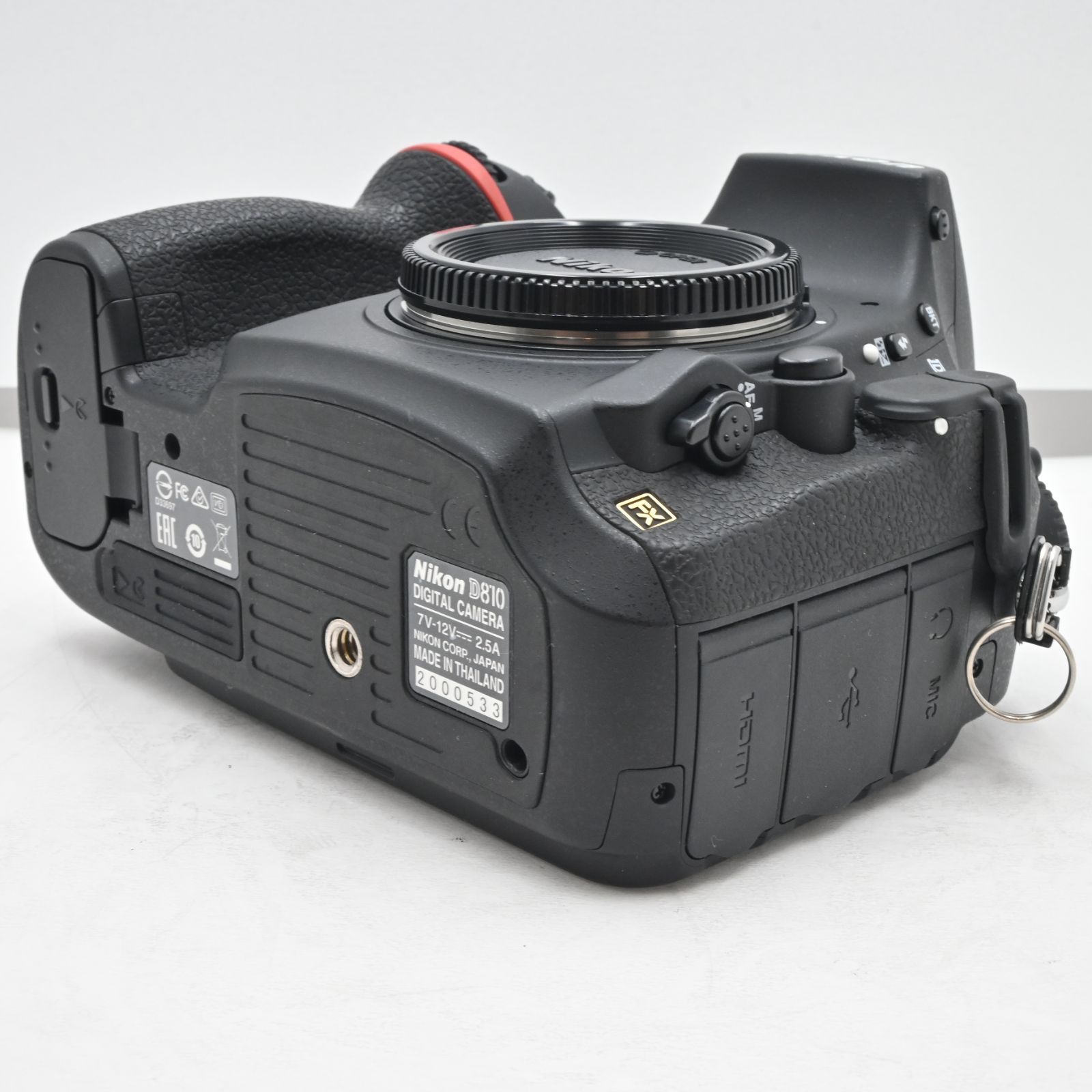 【美品・シャッター数5,914枚】Nikon D810 ニコンD 【全額返金保証】極美品｜ニコン D810 ボディ