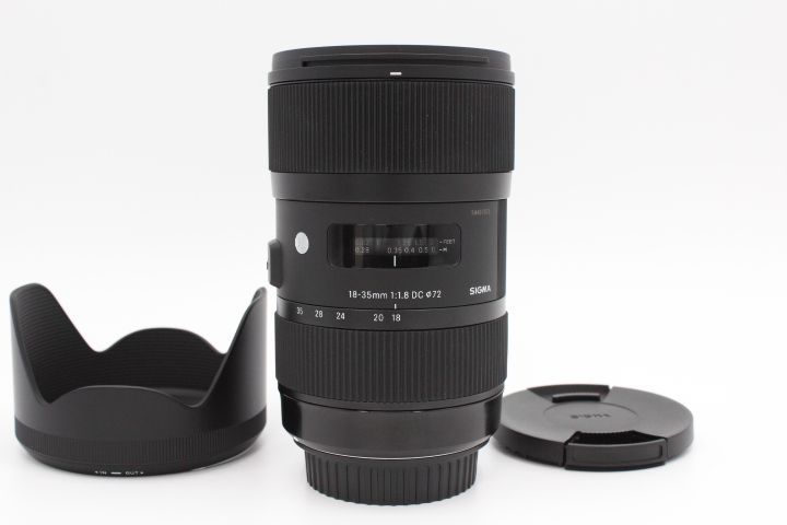 美品】SIGMA シグマ 18-35mm F1.8 DC HSM | Art A013 | Canon EF-S