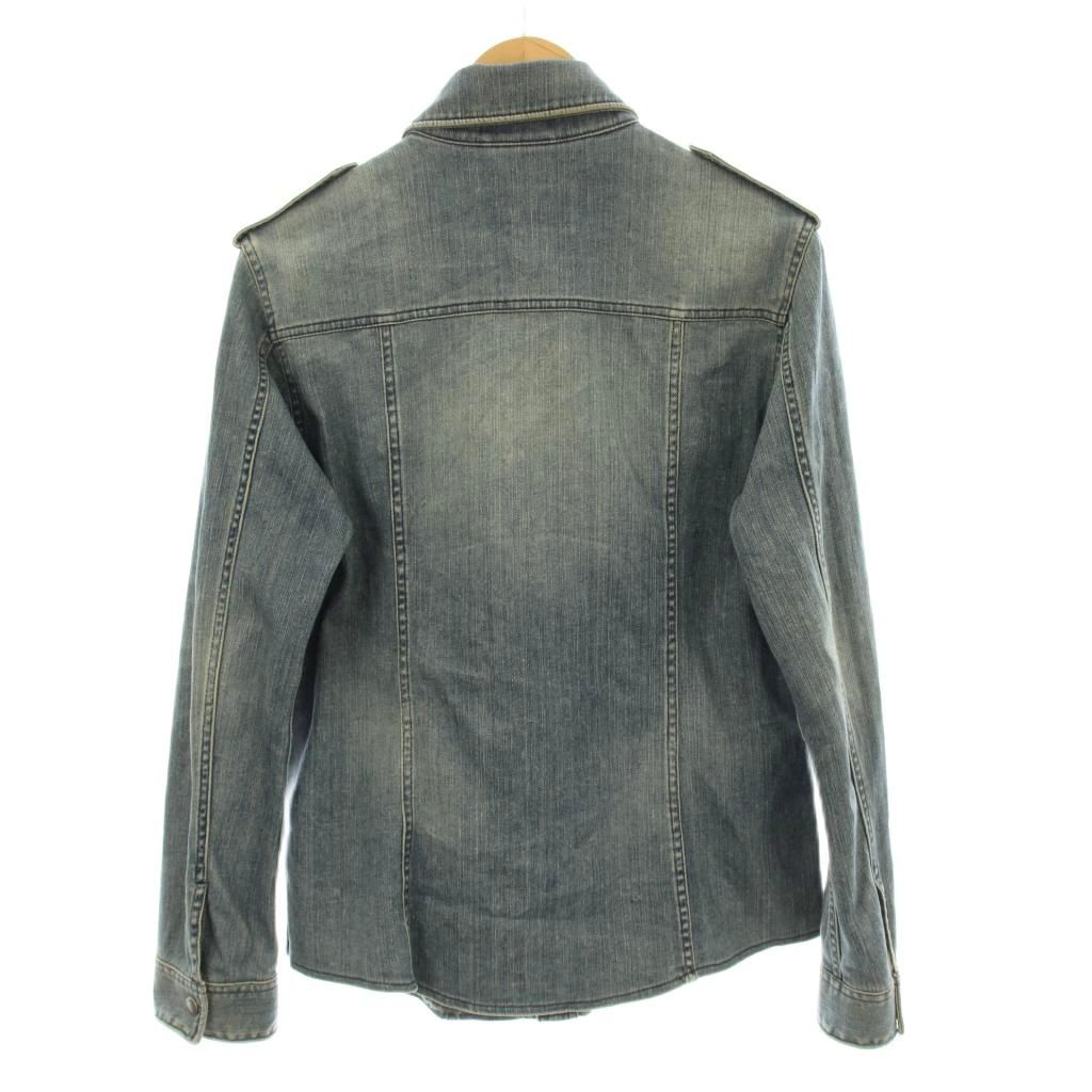 BURBERRY ブラックデニムジャケット 15 BURBERRY BLACK LABEL（Gジャン/デニムジャケット）のフリマ
